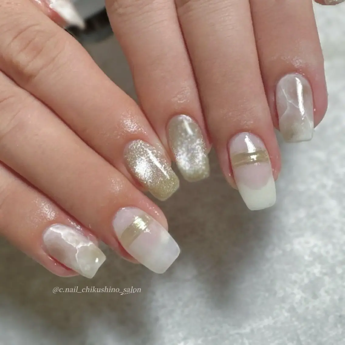 ネイル ハンドネイル C.Nail &Eyeのネイルデザイン