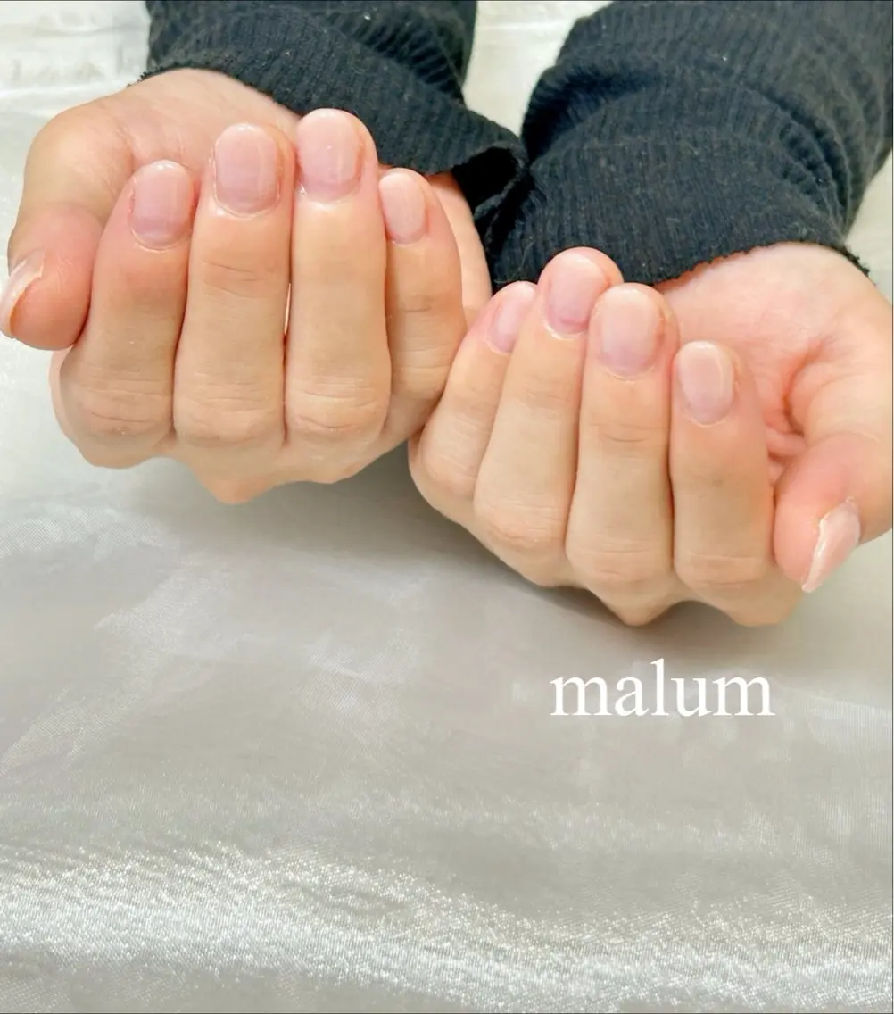 ネイル グラデーション ハンドネイル malum nailのネイルデザイン