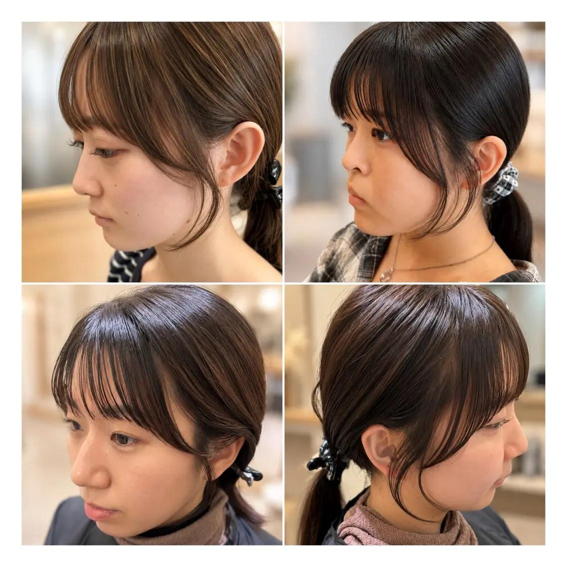 セミロング カット 久木原 ゆりのヘアスタイル