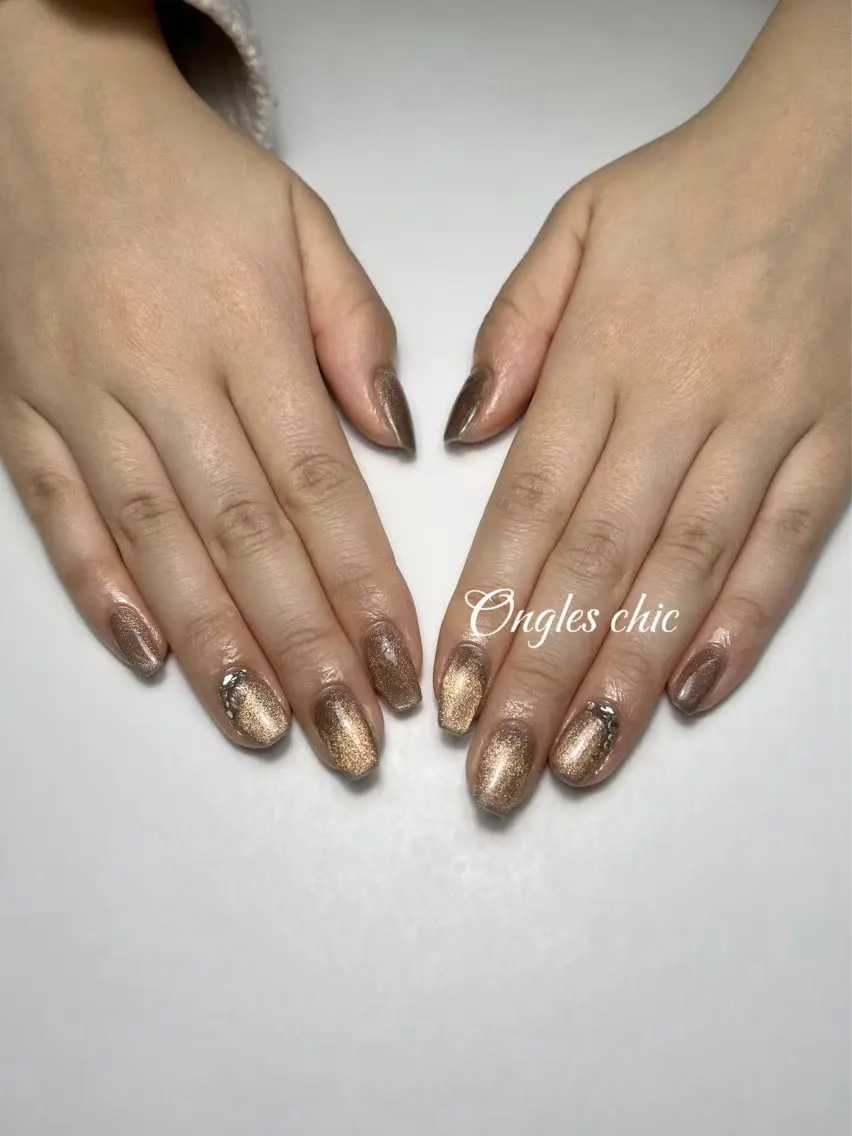 ネイル ハンドネイル ongles chicのネイルデザイン
