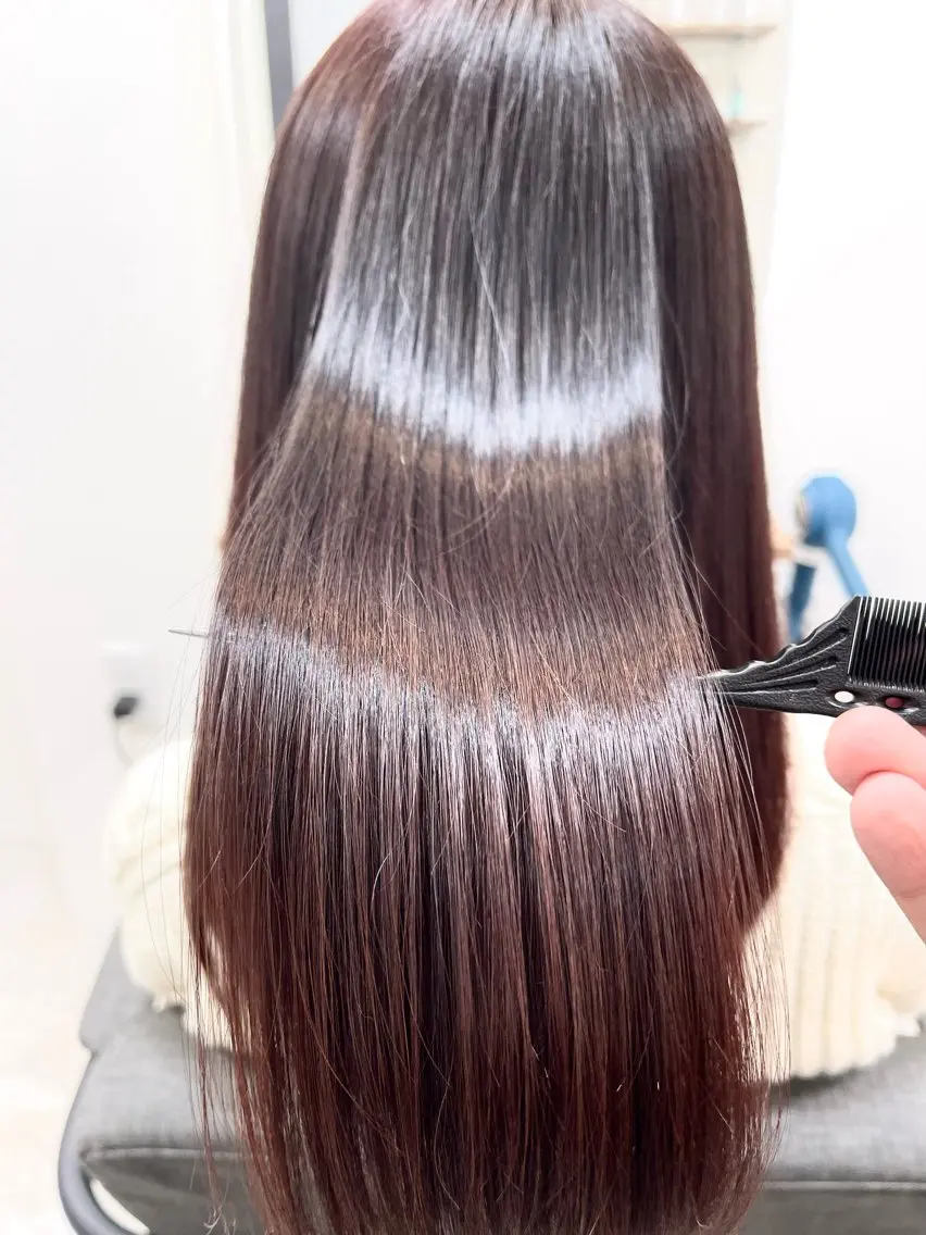 ミディアム トリートメント 酸熱トリートメント naka.naka 東中野/髪質改善のヘアスタイル
