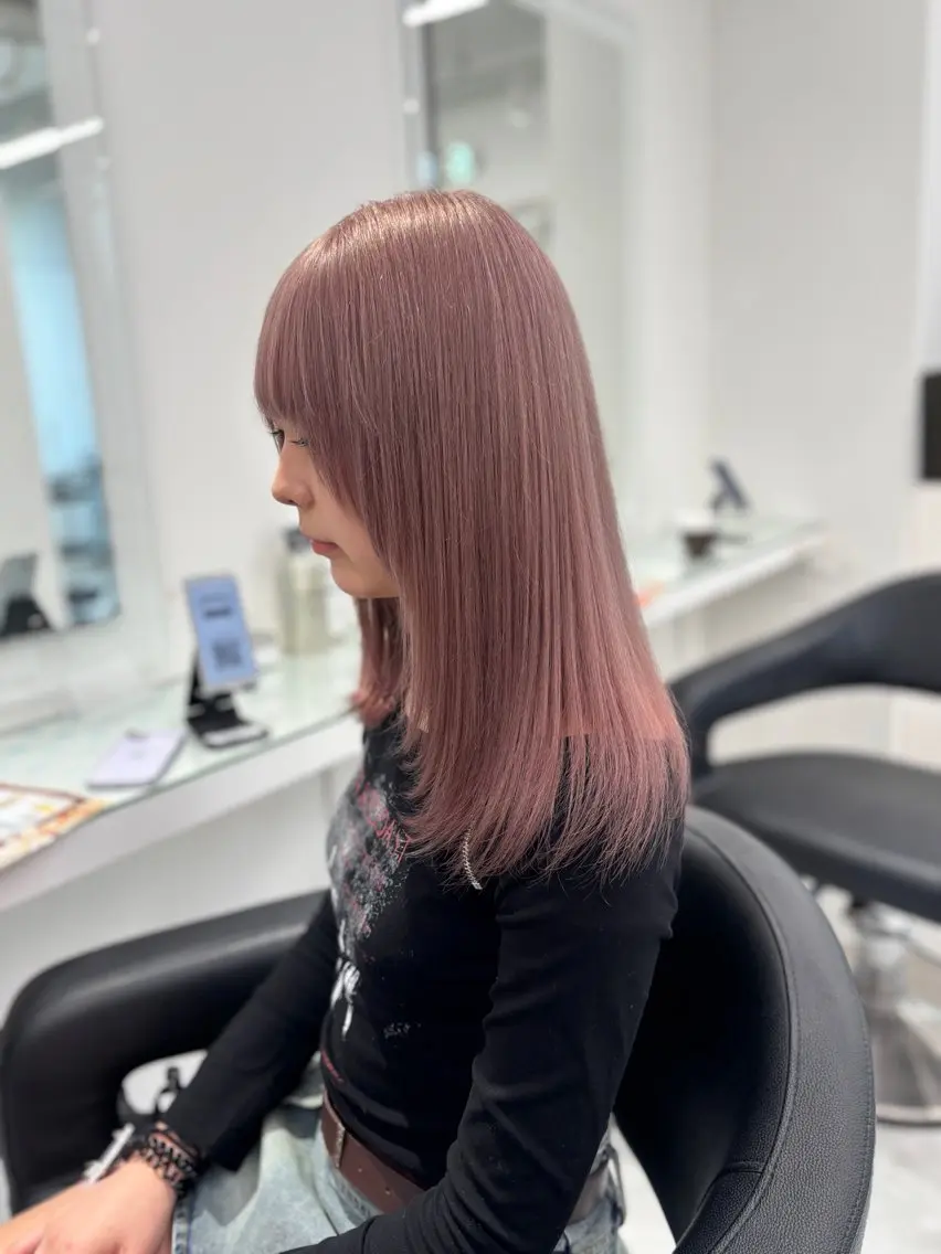 ロング カラー 💖ミルクティー💖 あかり💖のヘアスタイル