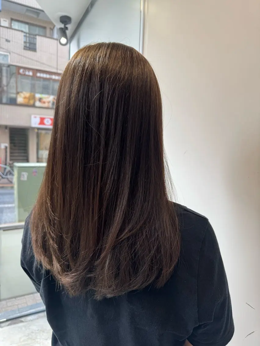 セミロング 🧤ル ウ🧤のヘアスタイル