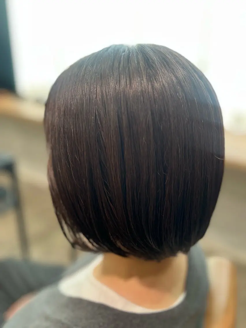 ショート ヘアカラー 佐伯 美麗のヘアスタイル