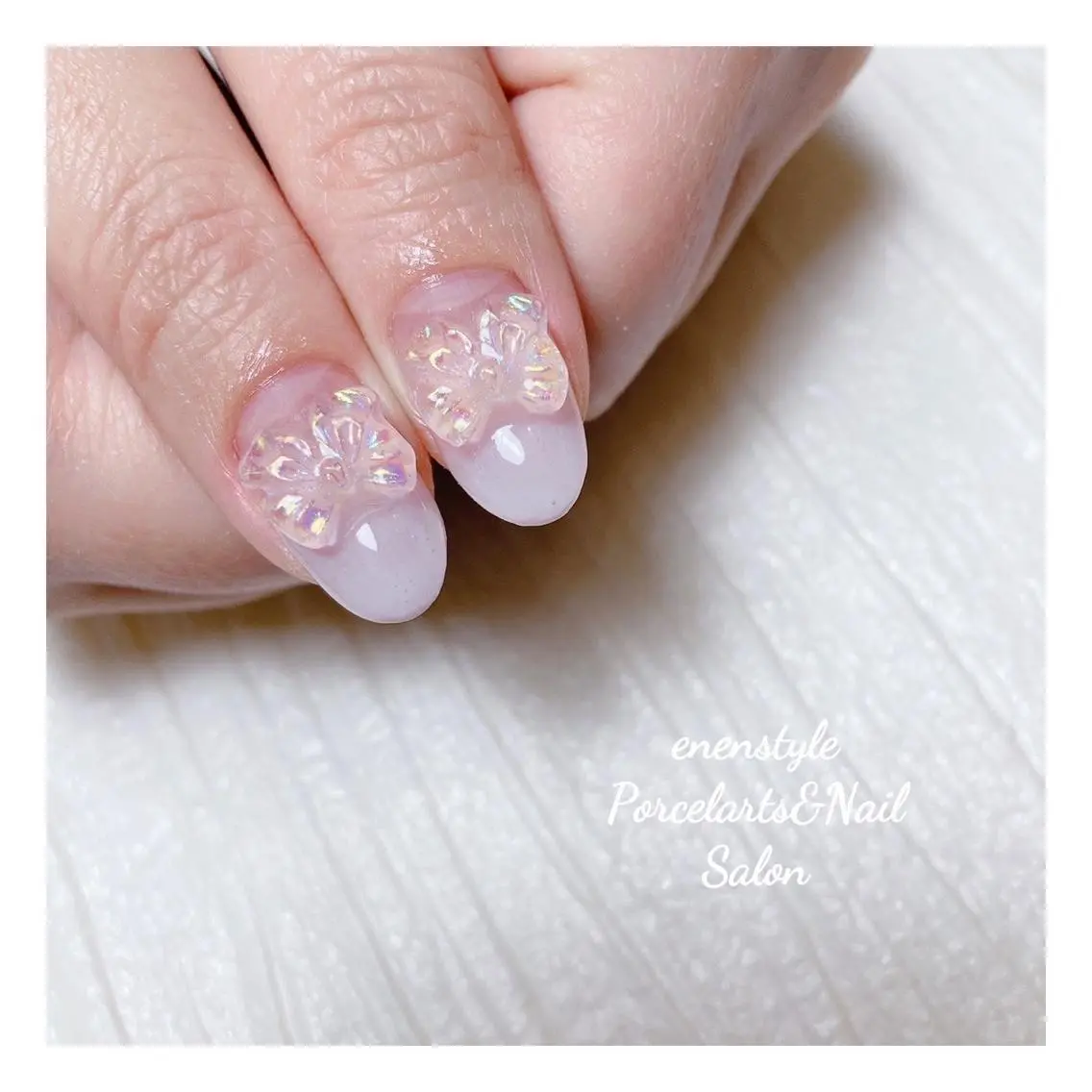 ミディアム ネイル 🐾enen style 🐾のネイルデザイン