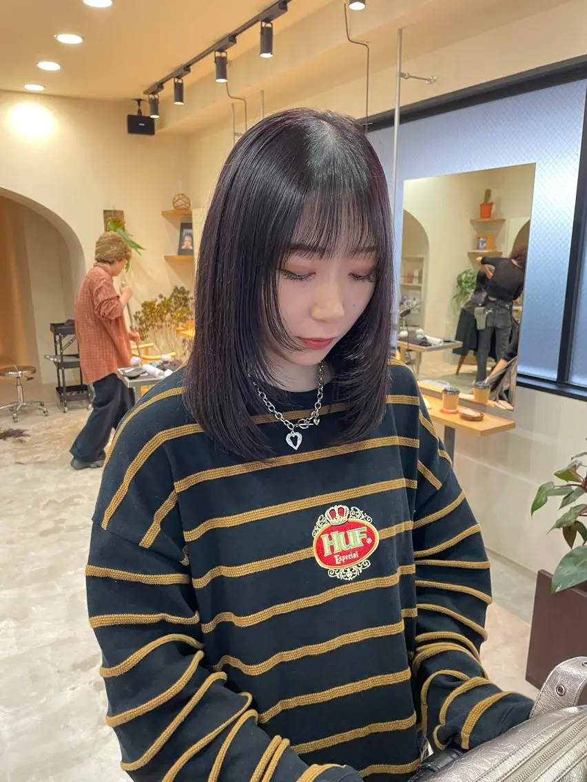 【ご新規様限定☁️】カット＋カラー＋クイックトリートメントの写真