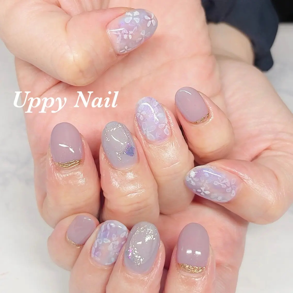 ネイル ハンドネイル Uppy Nail ukyoのネイルデザイン
