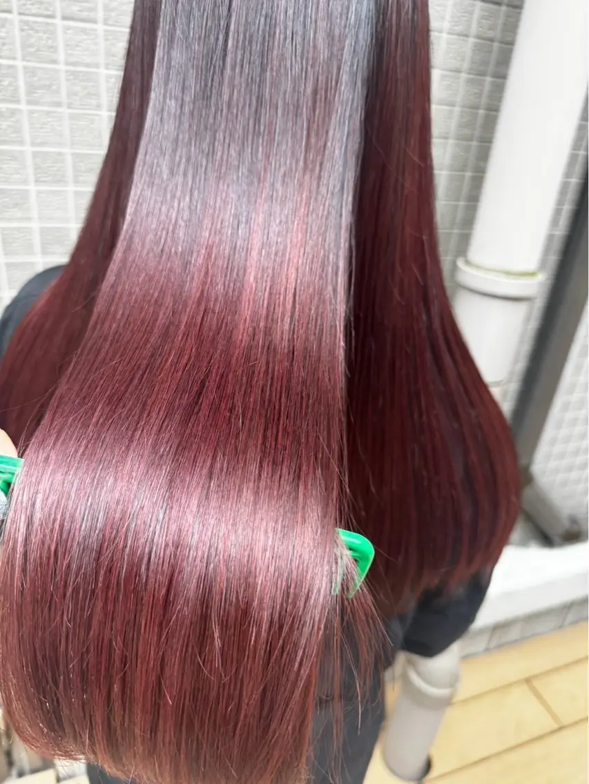 ロング カラー 髪質改善 曳舟FUKUDAのヘアスタイル