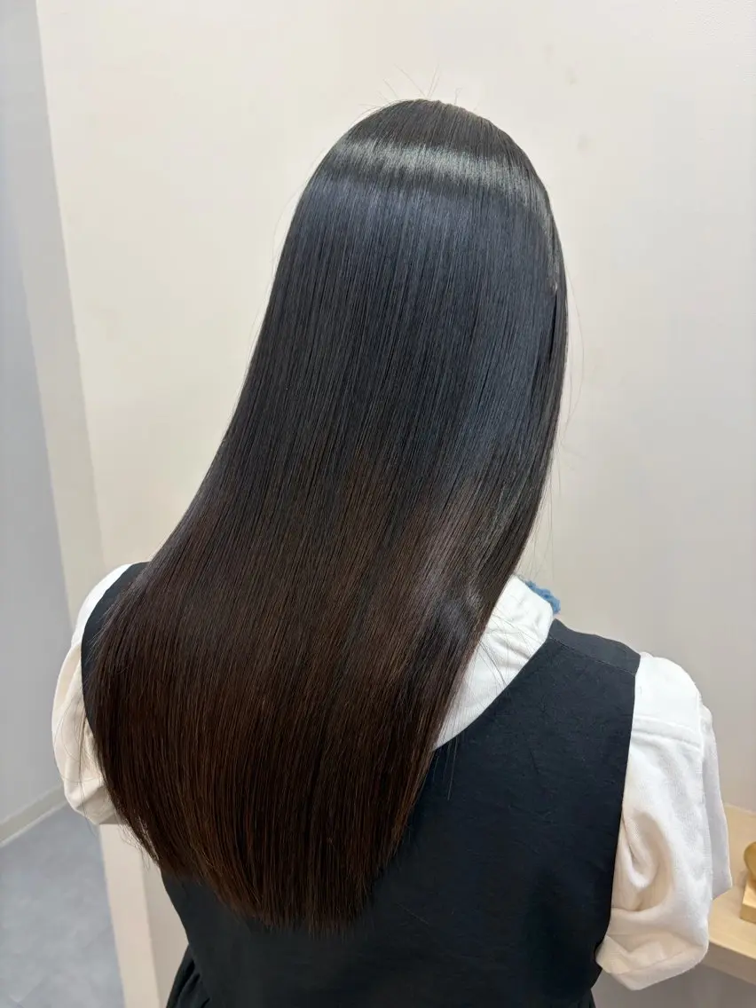 ロング 髪質改善 トリートメント トリートメント 髪質改善/縮毛矯正/ 艶カラー/登貴のヘアスタイル