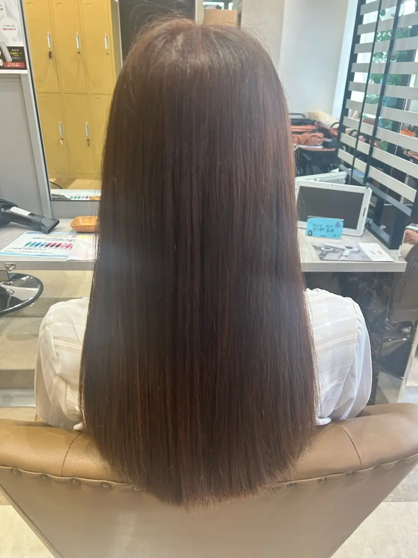 ロング カラー 京久野 美咲⭐️のヘアスタイル