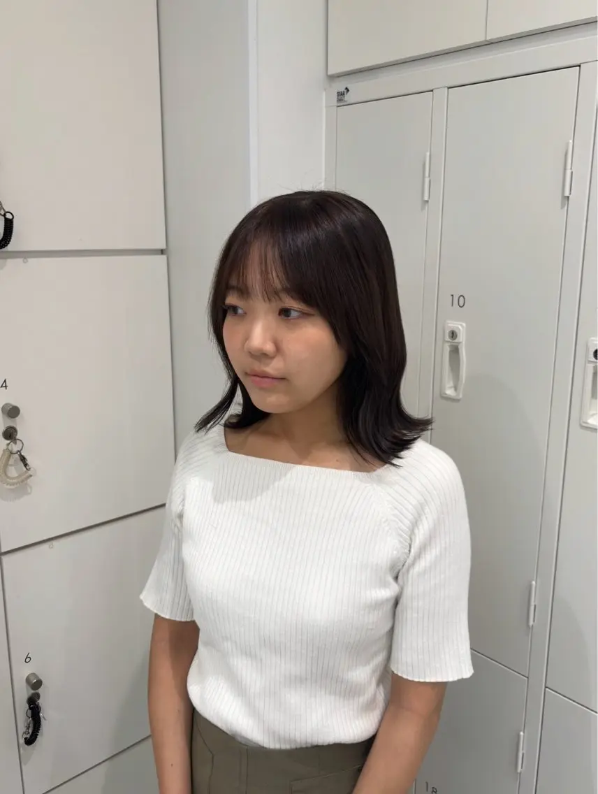 カラー オリーブカラー miyu モデル募集中🪽のヘアスタイル