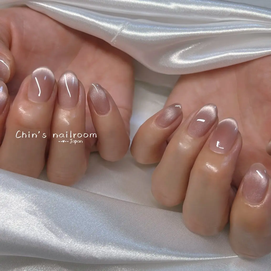 ネイル 韓国ネイル ワンホンネイル Kawaii ChibaNailのネイルデザイン