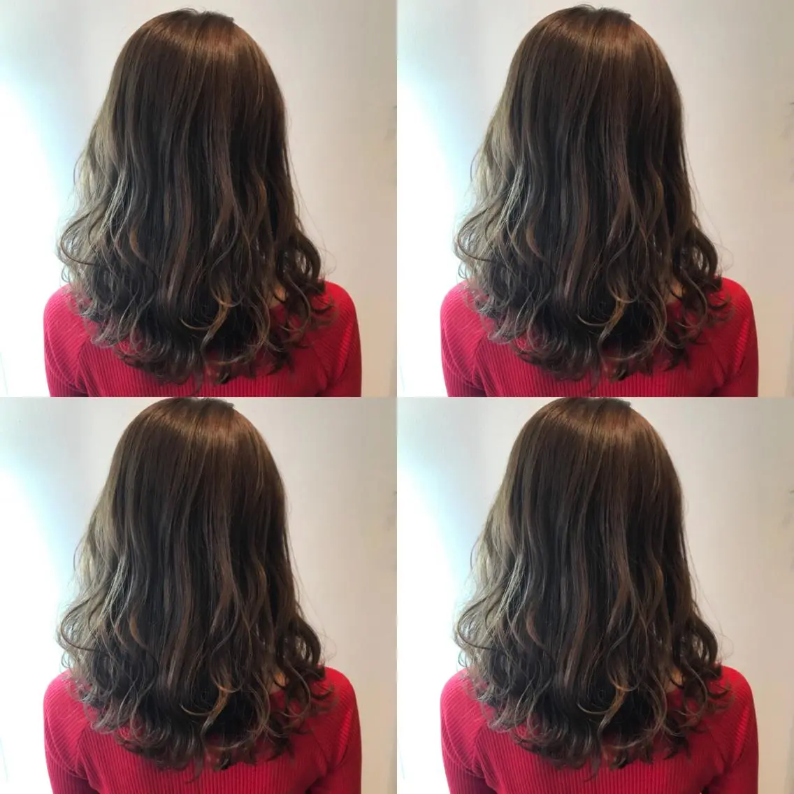 セミロング カラー 【ツヤ髪カラー】本郷 星音のヘアスタイル