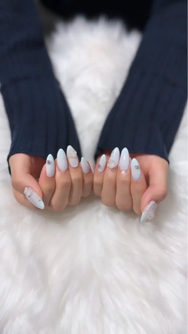 ネイル 持ち込み cheri&co まりんのネイルデザイン