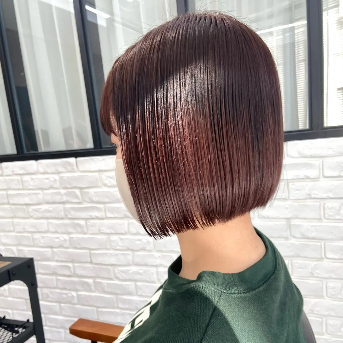 ショート カラー パーマ ヘアアレンジ メンズ キッズ ネイル マツエク・マツパ アイブロウ ヘアカラー トリートメント 横浜Bob美容師🤎 ERINAのヘアスタイル
