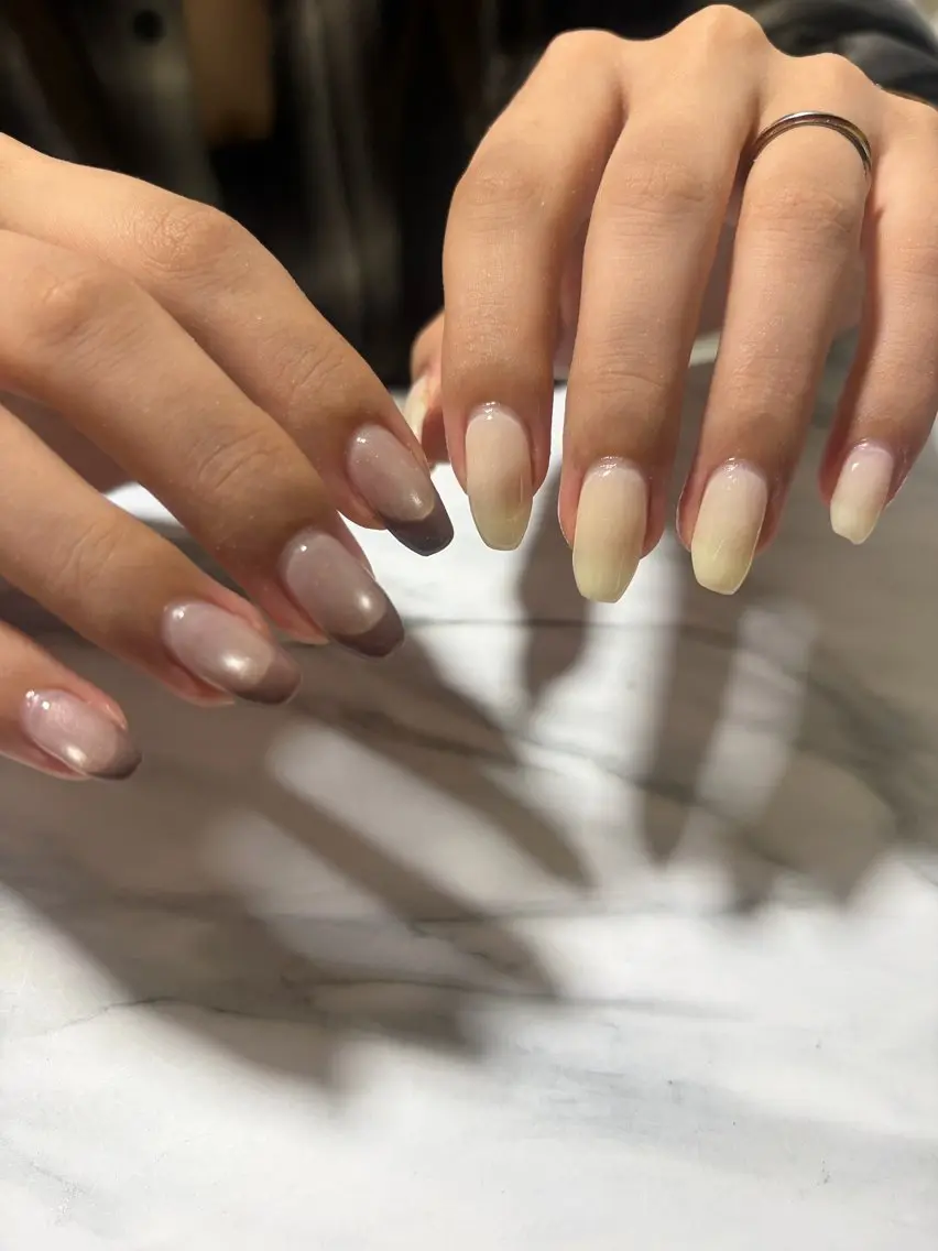 ネイル フレンチネイル ハンドネイル nail... rrのネイルデザイン
