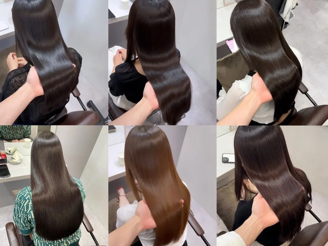 セミロング 髪質改善×韓国ヘア HIROのヘアスタイル