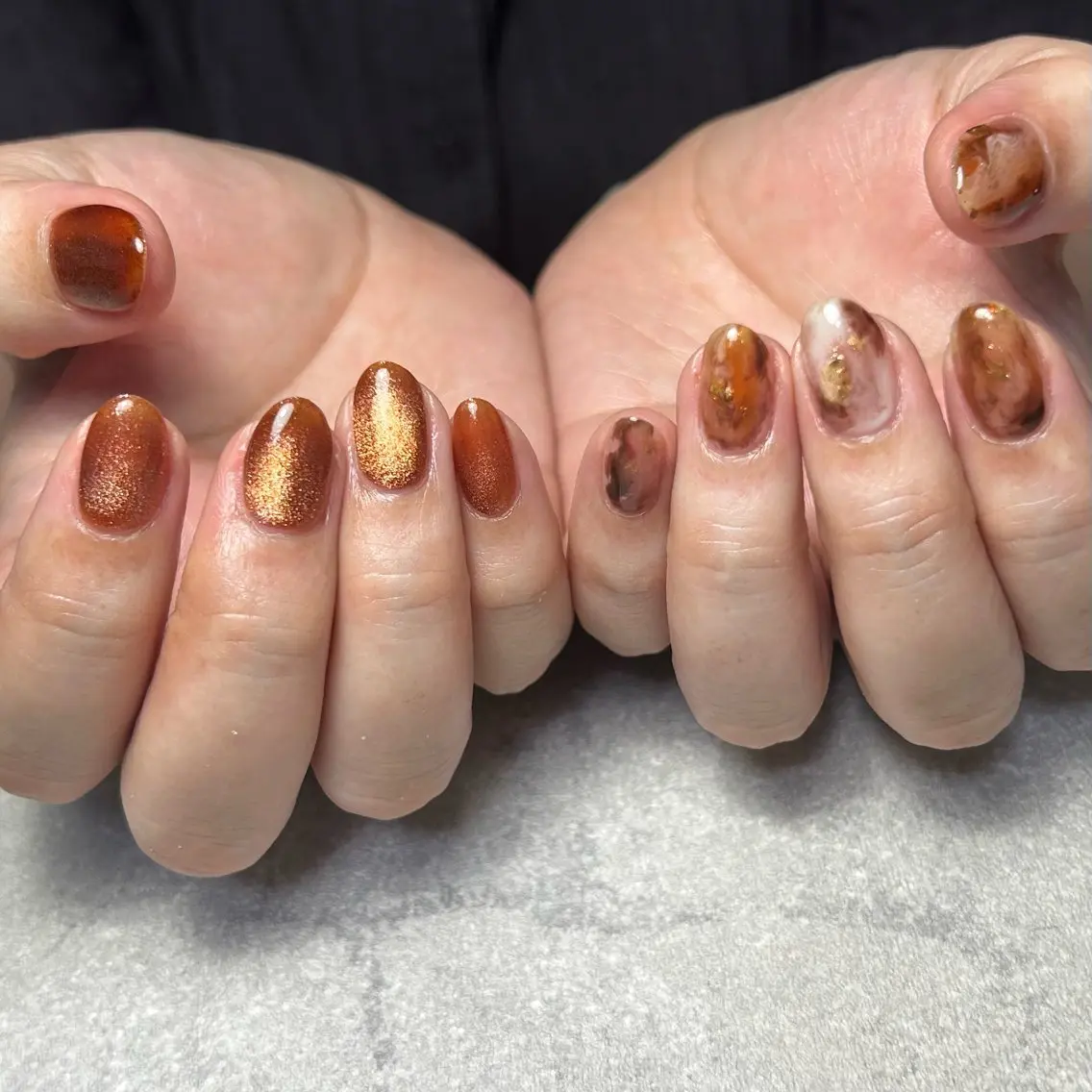 ネイル ハンドネイル Cure nail studioのネイルデザイン