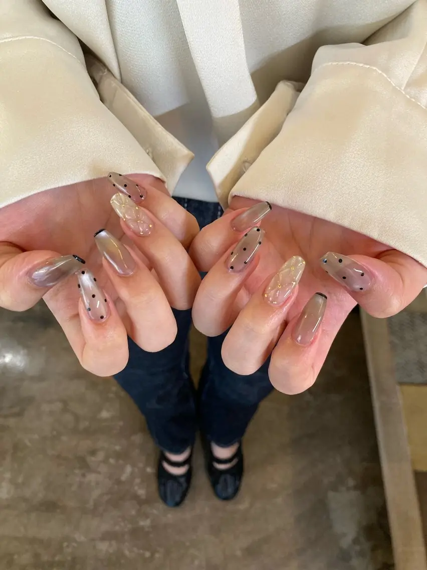 ネイル ドット ハンドネイル DEEP nail salonのネイルデザイン