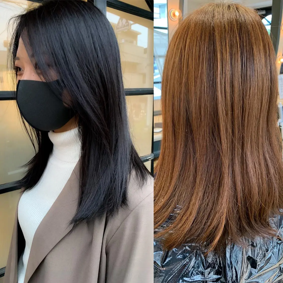 ロング カラー パーマ ヘアアレンジ メンズ キッズ マツエク・マツパ メンズ就活ヘア 黒髪 グレーブラック hiro【沿線で叶う 似合わせhair】のヘアスタイル