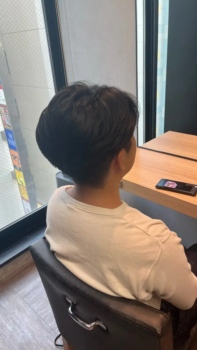 メンズ カット ヘッドスパ メンズカット パーマ飯野友喜のヘアスタイル
