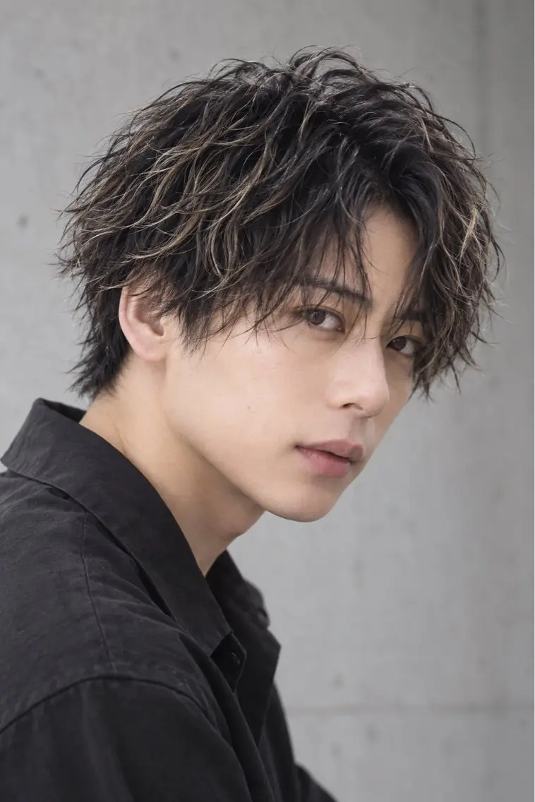 ★メンズカット+カラー+ヘッドスパ ¥7700の写真