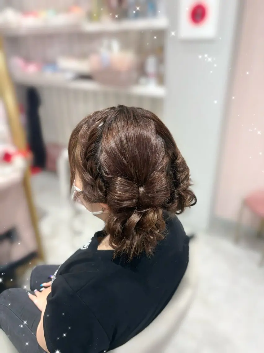 ヘアアレンジ lien eriiのヘアスタイル