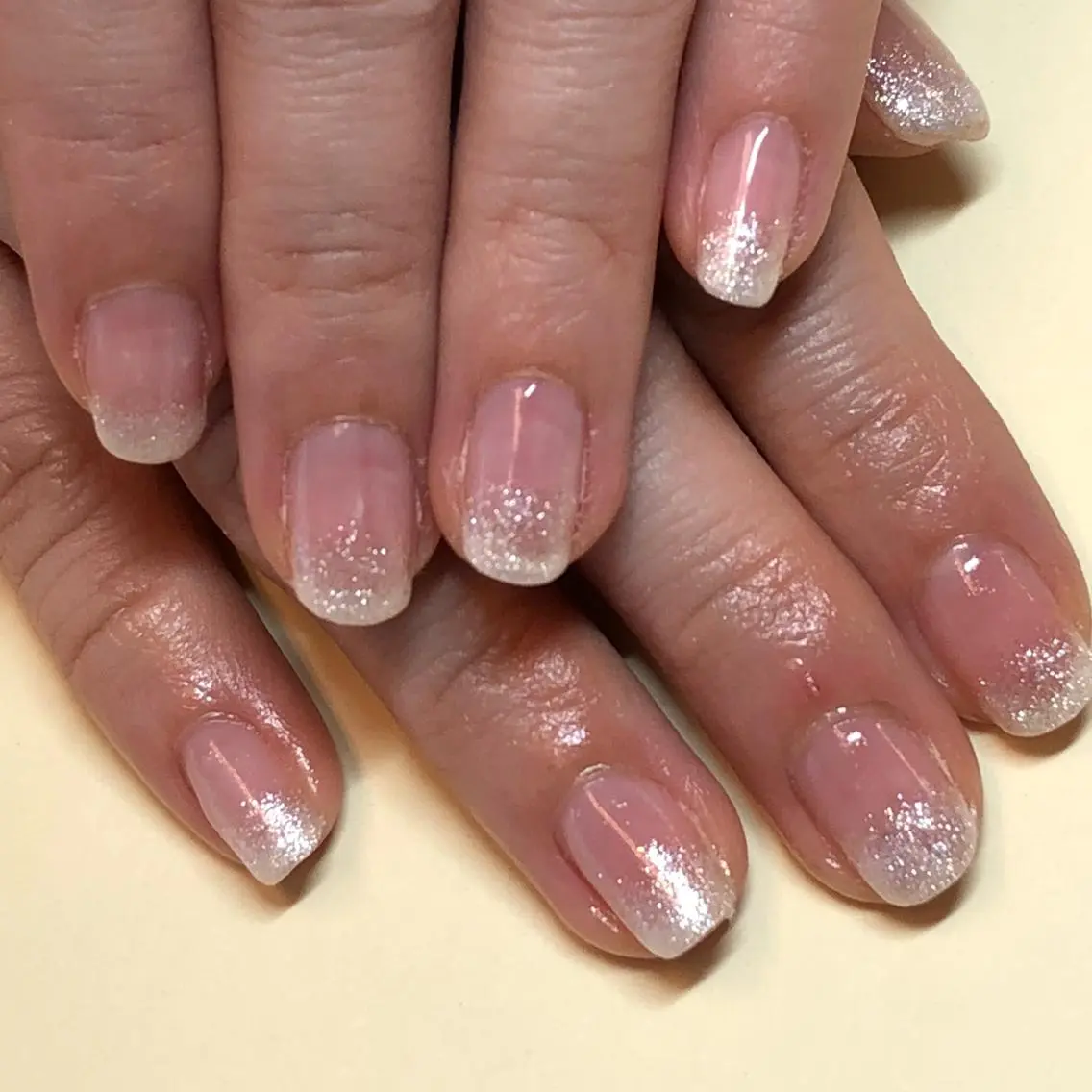 ネイル グラデーション ラメ(グリッター) ラメグラデーション KIREIE NAILSのネイルデザイン