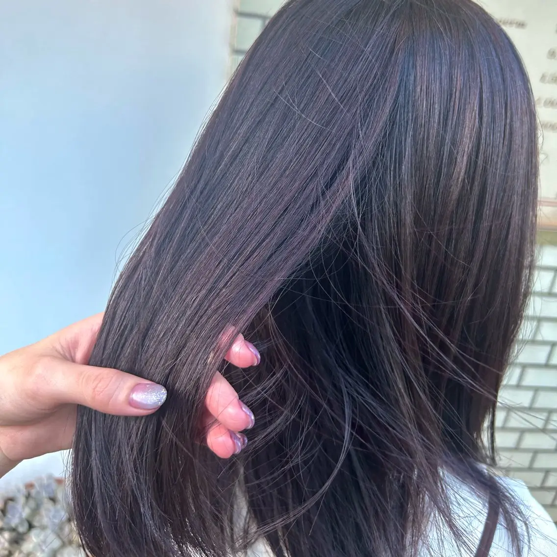 セミロング カラー HARE nene🐿🍡のヘアスタイル
