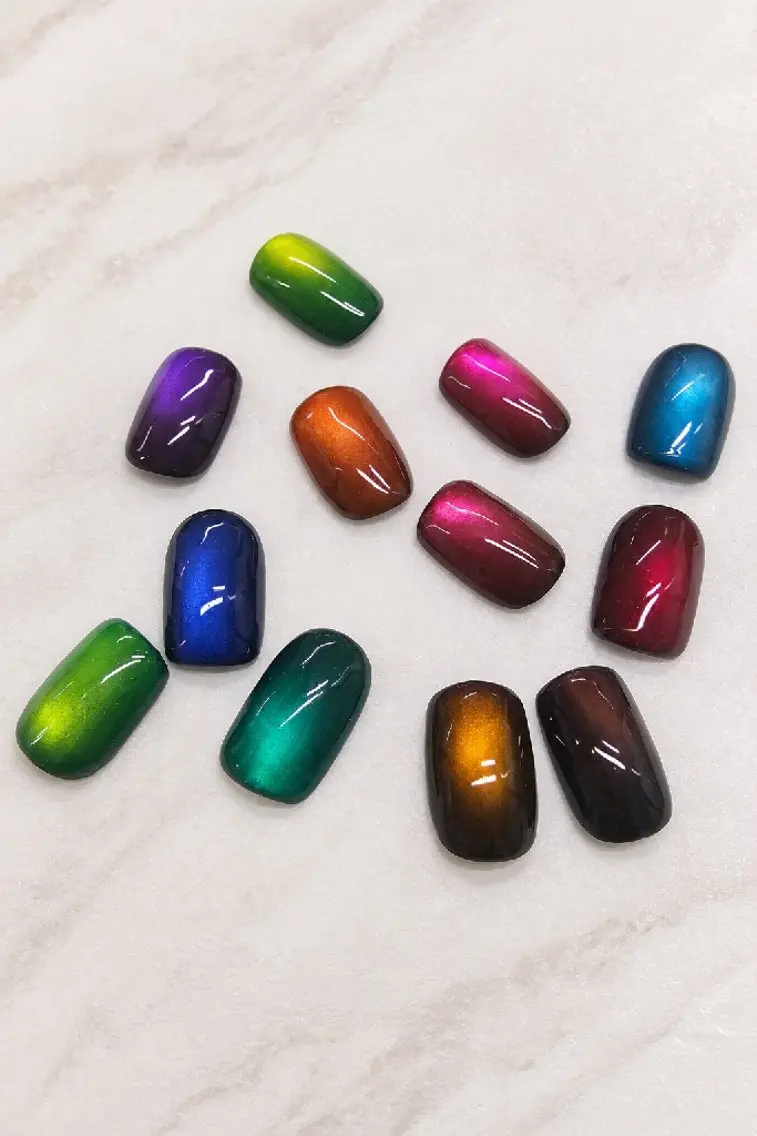 ネイル マグネットネイル ハンドネイル Àmonrythme nailのネイルデザイン