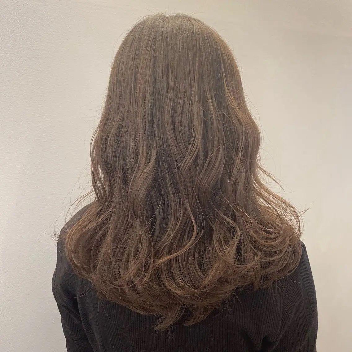 ロング カラー 似合わせバランス得意 青野さくらのヘアスタイル