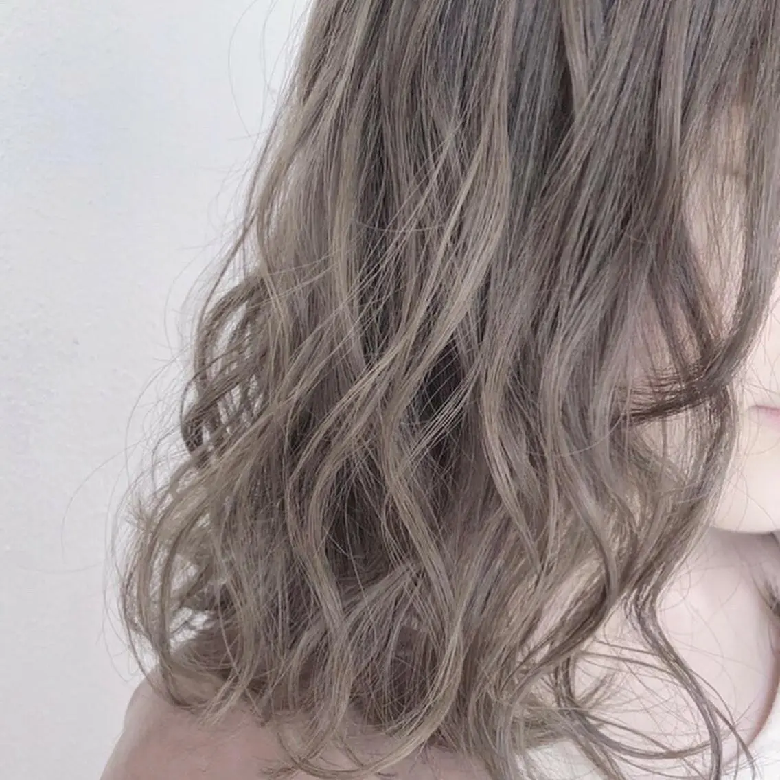 ミディアム ヘアアレンジ カラー ヘアカラー トリートメント GiseL 博多 ジゼル 博多のヘアスタイル