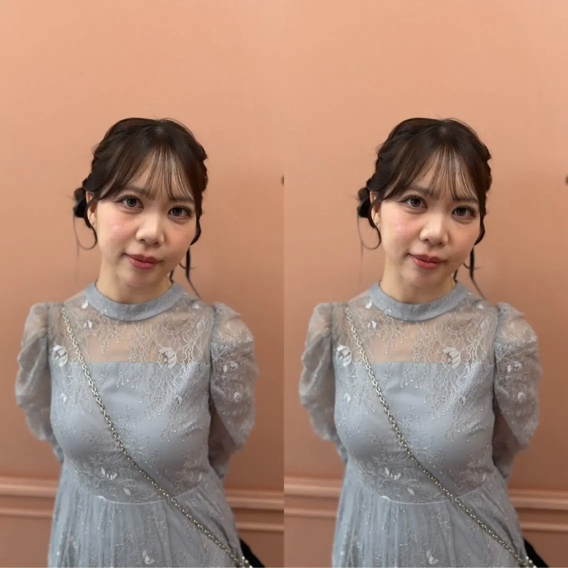 セミロング ヘアアレンジ ヘアセット 梅田茶屋町ヘアセット 🎀RIONA🎀のヘアスタイル