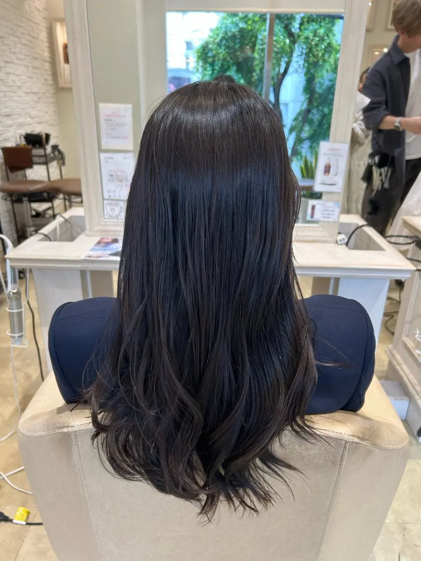 ロング 🎀✨あおき みなみ✨🎀のヘアスタイル