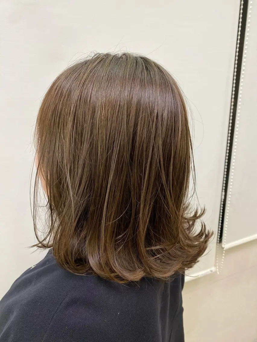 ミディアム カット 坂本 雅哉のヘアスタイル