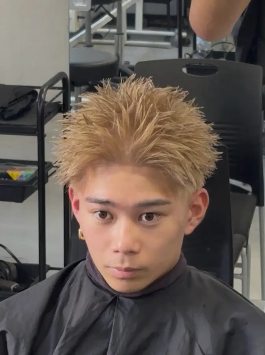ショート メンズ メンズ特化⚡️パーマ テッタのヘアスタイル