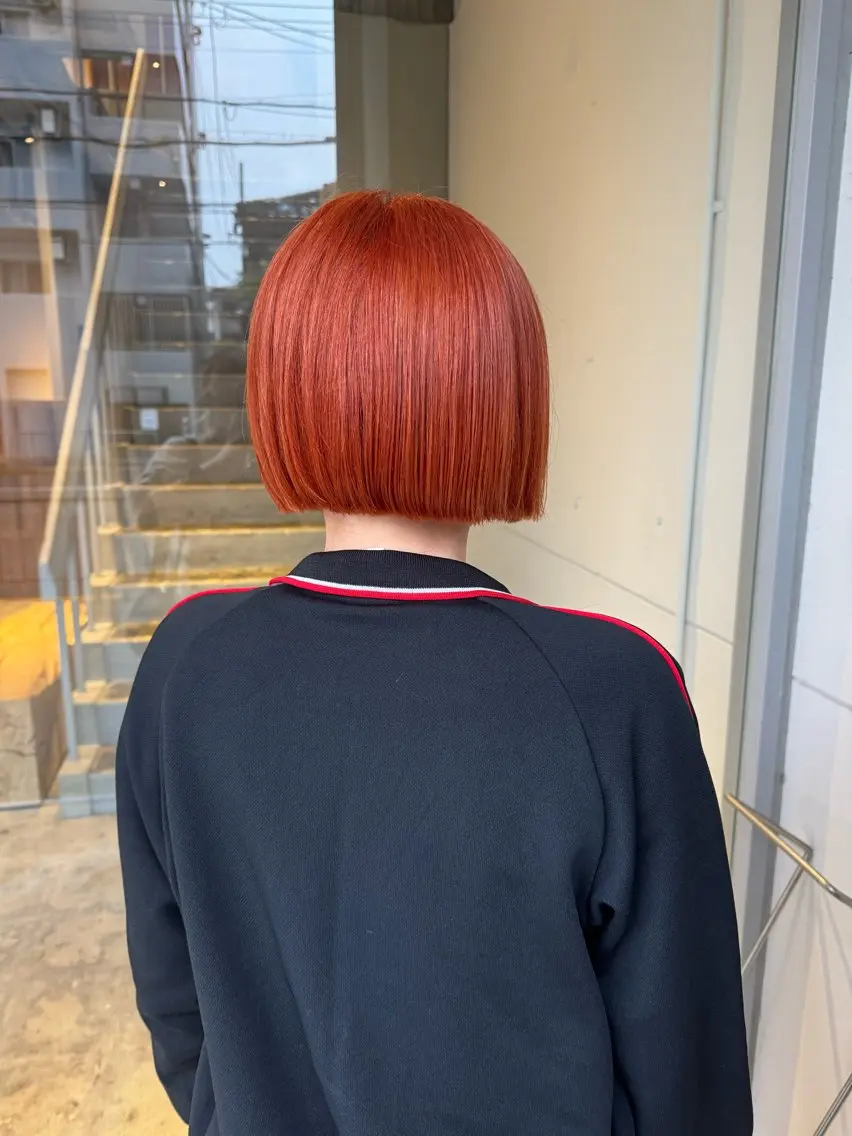 「営業中」【平日のみ】カット+ダブルカラー+トリートメント🦋の写真