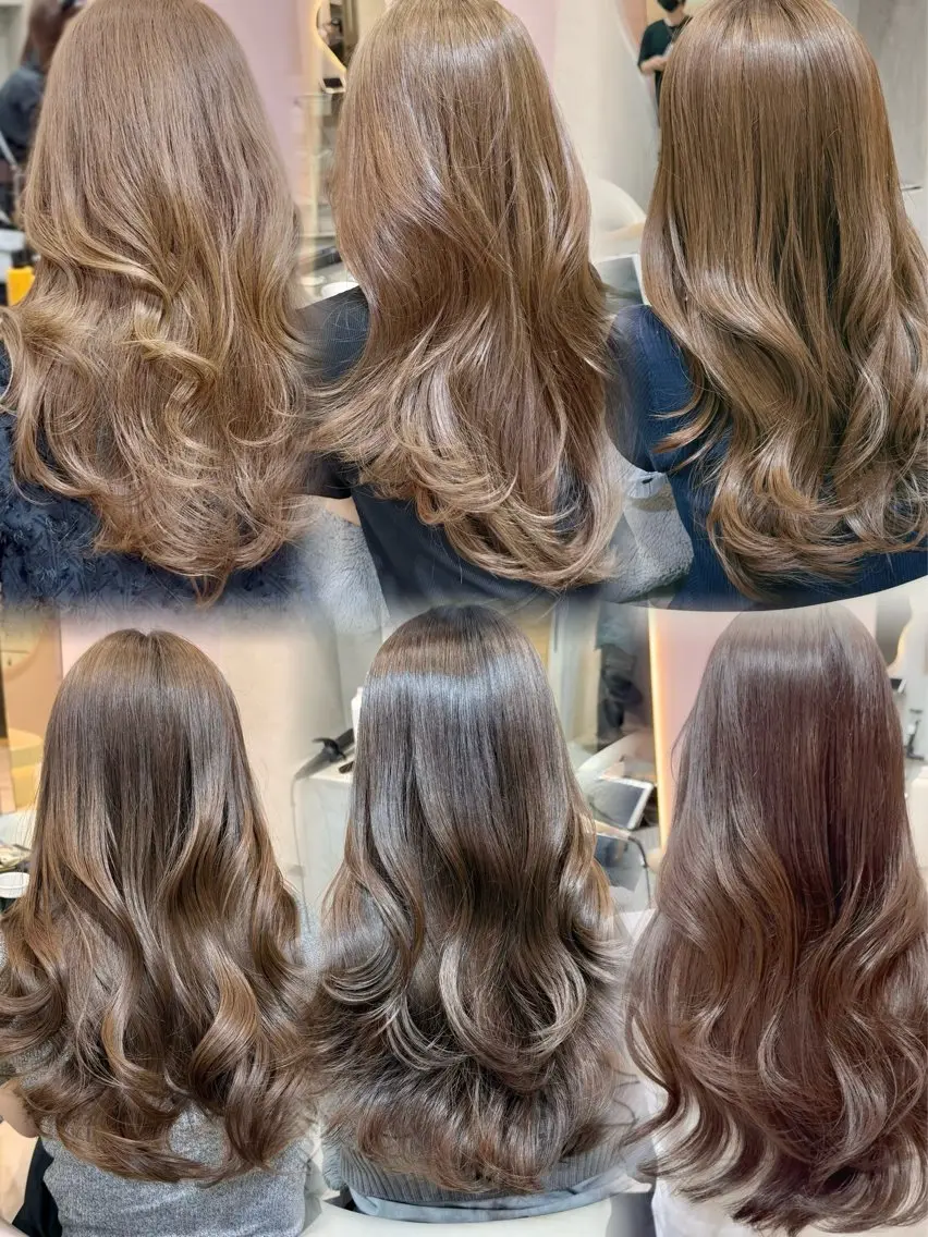 【迷っていたらまずコレ‼️】CUT➕透明感color🌈➕1STEPトリートメント🫧トリートメントは相談で追加🆗の写真