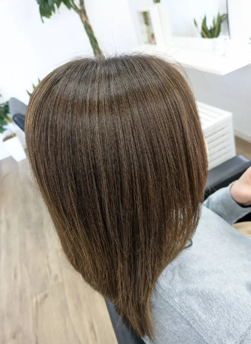 セミロング カット ヘアカラー 【リピーター続出】 ENONN+　エノンのヘアスタイル