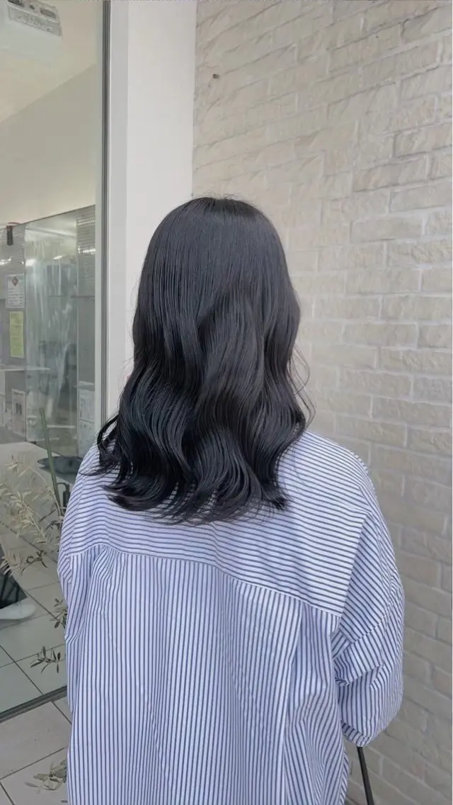 🖤似合わせカット＋暗髪カラー🖤【ワンカラーモデル】の写真