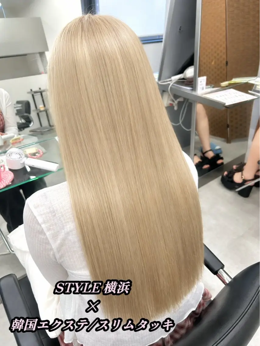 ミディアム エクステ STYLE横浜 エクステ🎀／ルナのヘアスタイル