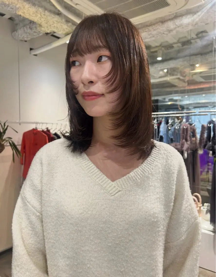 ミディアム カラー ヘアカラー ANY/ 原竹佑汰のヘアスタイル