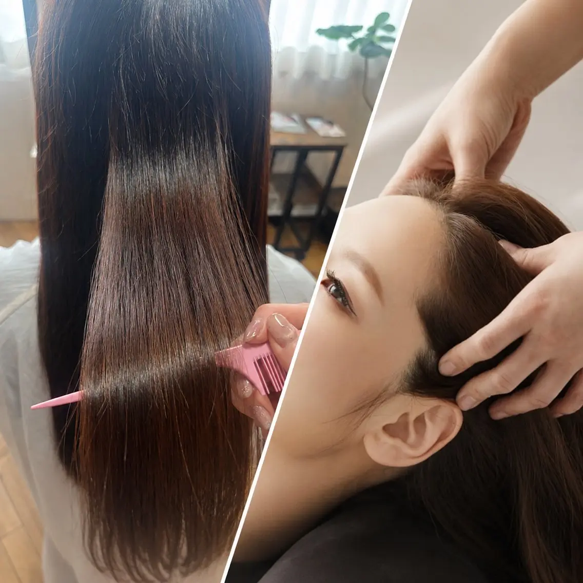 トリートメント ヘッドスパ 藤原実璃 TR&スパ モデル様募集中のヘアスタイル