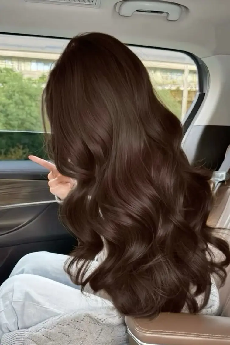 ロング ヘアカラー トリートメント 🫧うるツヤカラー/ cocono🫧のヘアスタイル