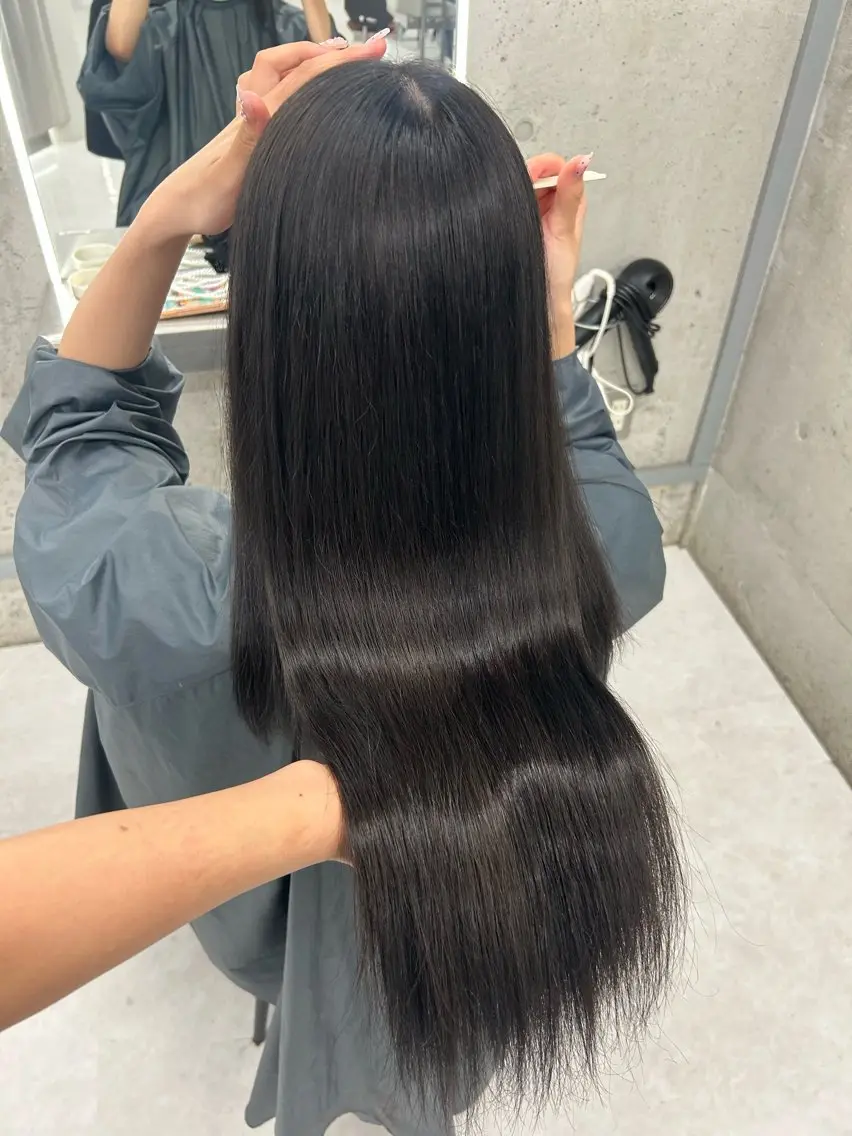 ロング カラー ヘアカラー カラー/エクステ 🤍ルナのヘアスタイル