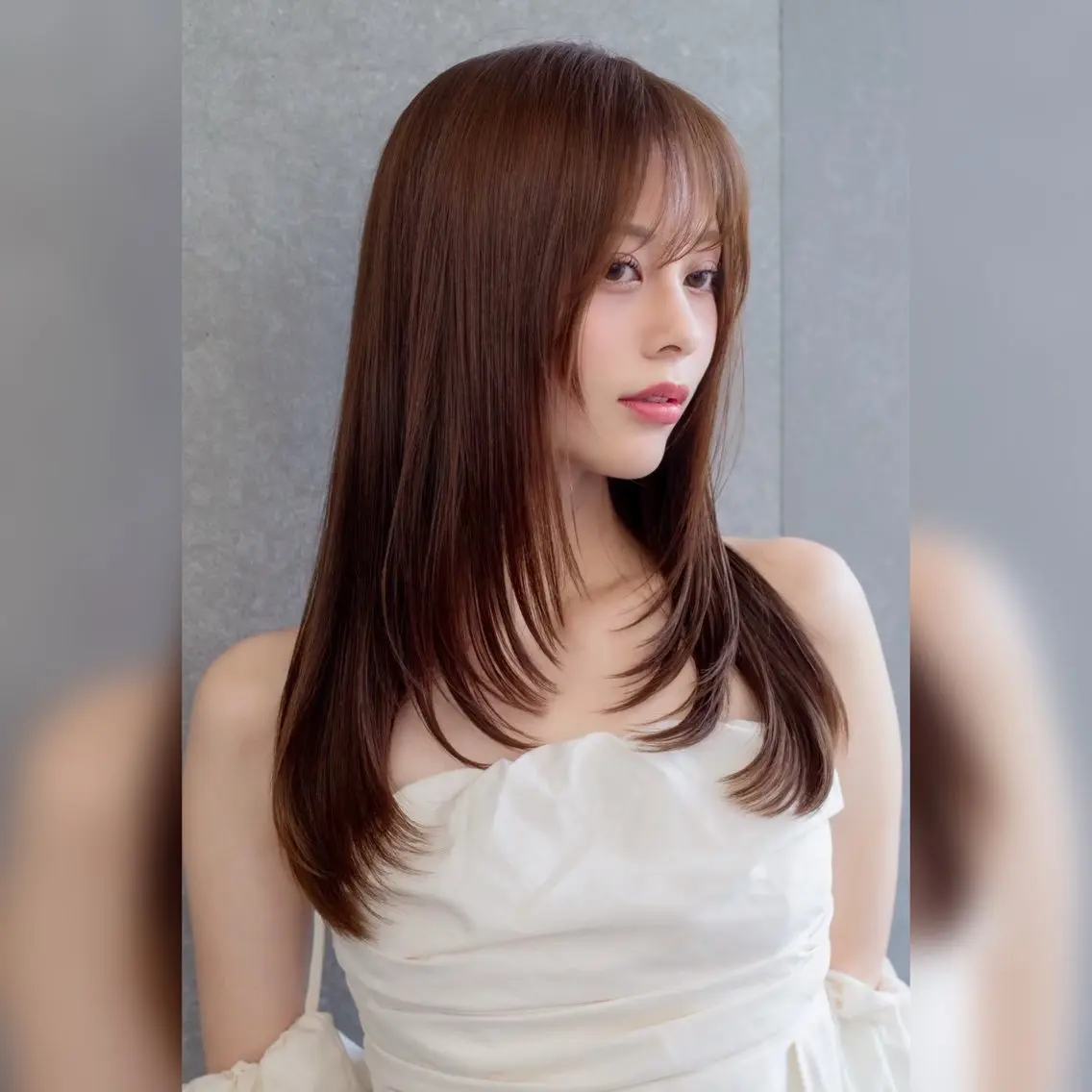 《圧倒的人気No.1✨透明感抜群🐬》カット＆N.カラー＆3STEPトリートメント💎の写真