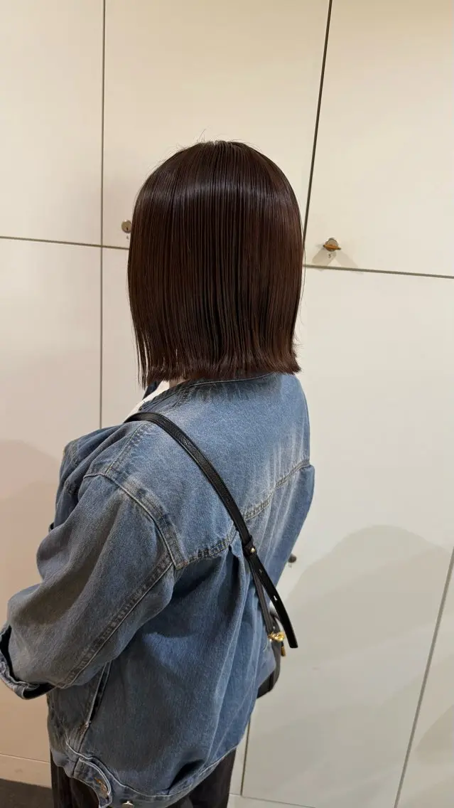 ショート 愛花/久屋大通/ 切りっぱなしボブのヘアスタイル