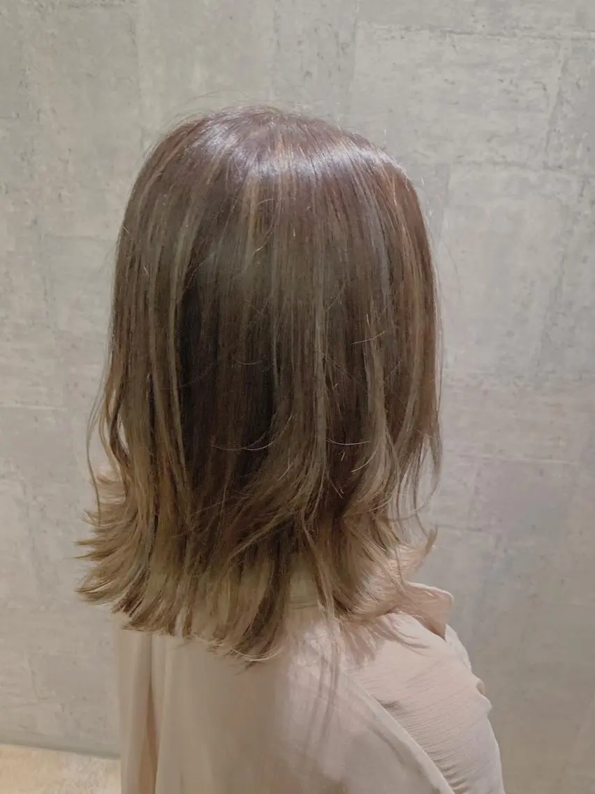 骨格補正カット＋ナノコラーゲン縮毛矯正の写真