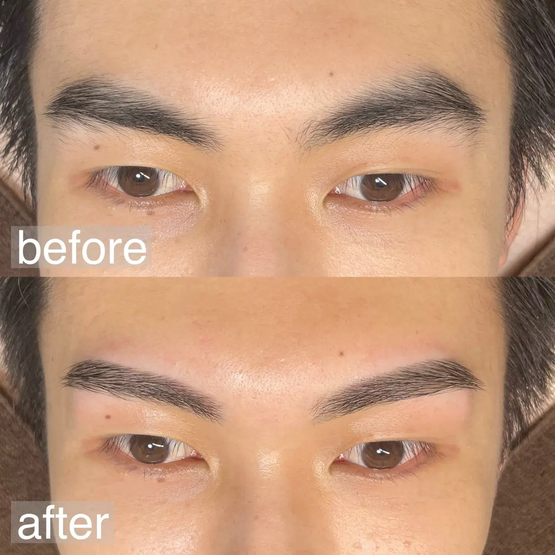 アイブロウ メンズアイブロウ 眉毛ワックス脱毛 ワックス脱毛 WAX脱毛/肌質改善 眉毛とお肌のサロンのエステ・リラクイメージ