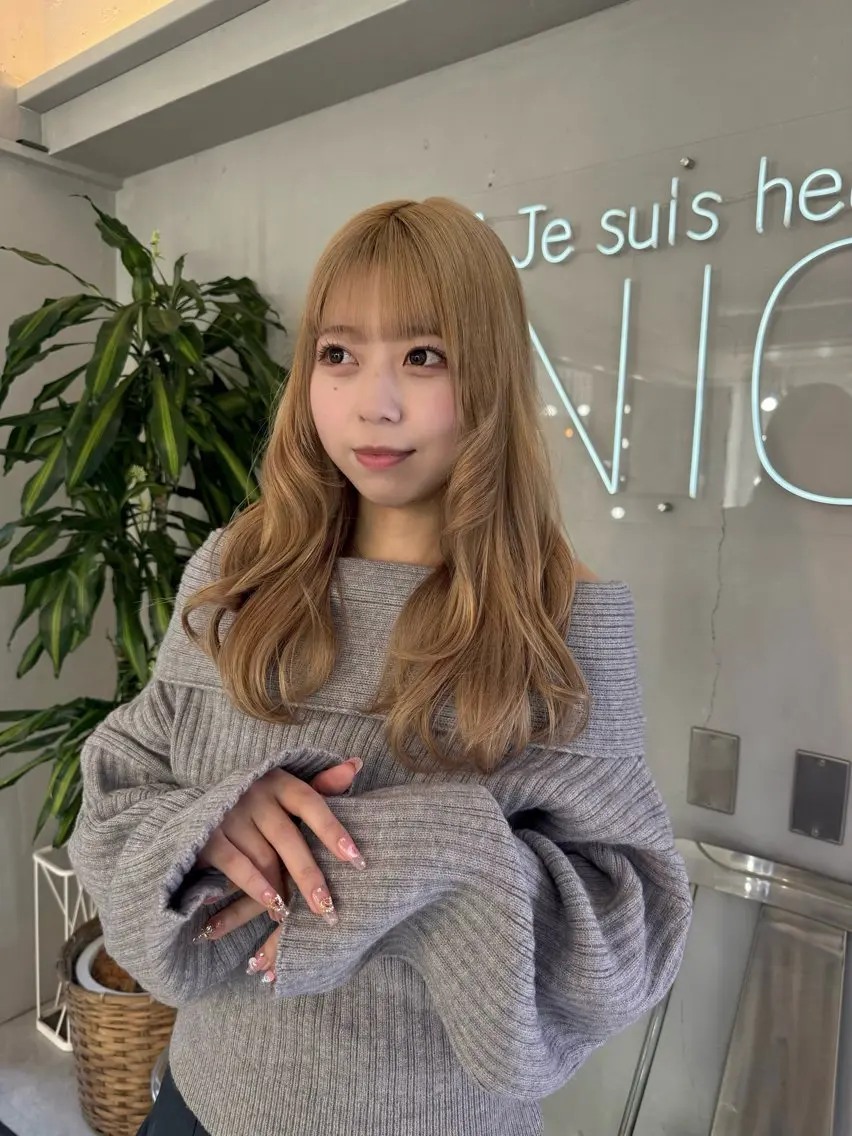 ロング moeka カットモデル募集中のヘアスタイル